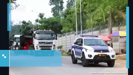 YONKAV 13/SL TNI AD Kalimantan Timur Terima Medium Tank Harimau