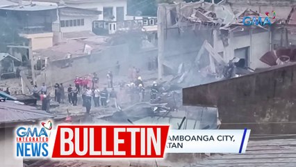 Imbakan ng paputok sa Zamboanga City, sumabog; 5 patay, 21 sugatan | GMA Integrated News Bulletin