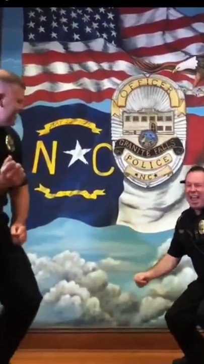 cop dance video clip
