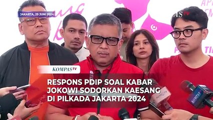 Respons Hasto PDIP soal Isu Jokowi Sodorkan Kaesang di Pilkada Jakarta 2024
