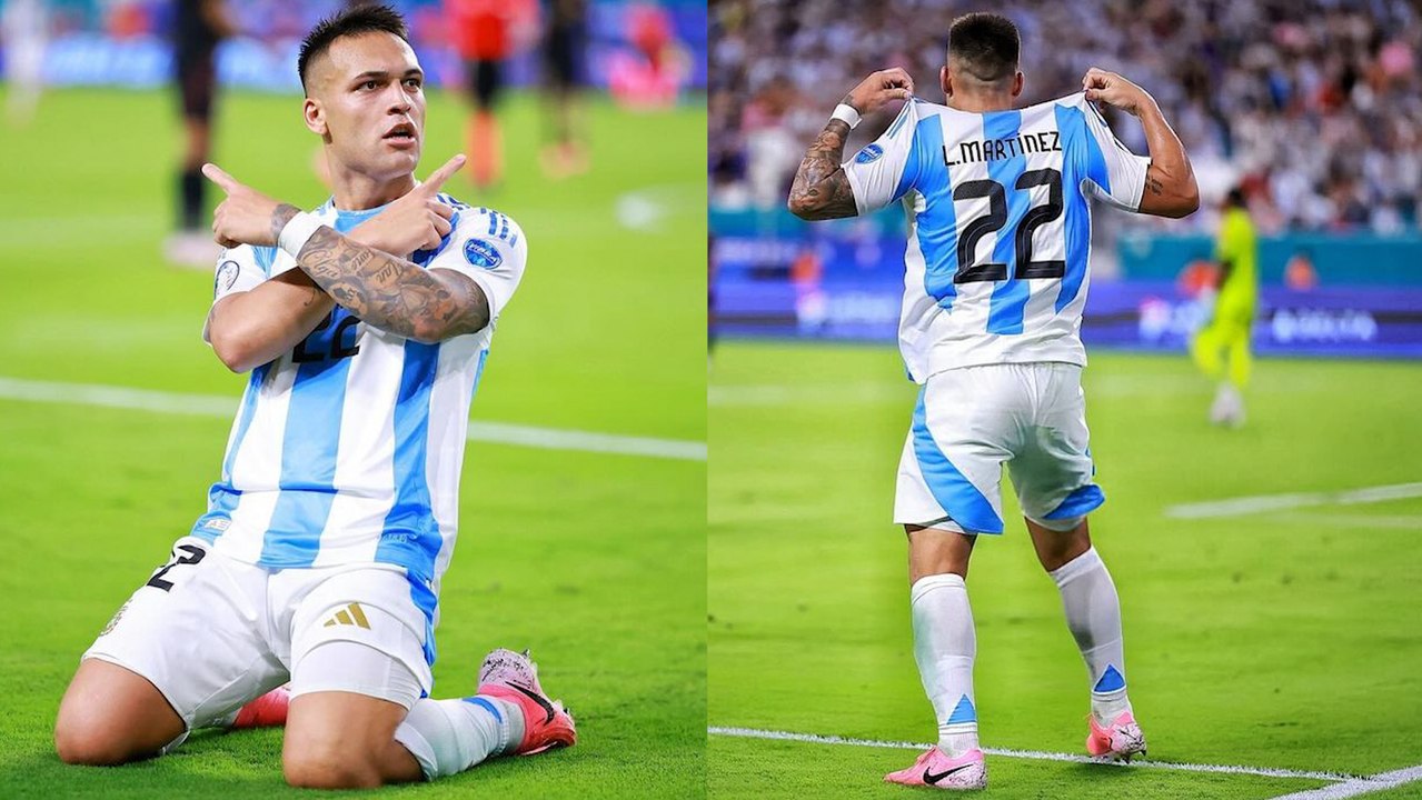 Lautaro Martínez califica la actuación de Argentina en esta Copa América: "Perfecta porque son 9 puntos"