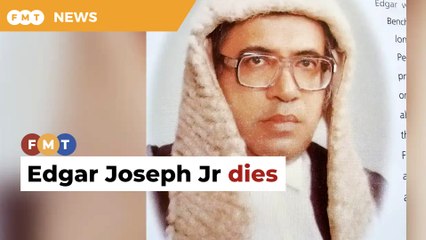 Legal eagle Edgar Joseph Jr dies aged 90