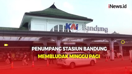 Libur Panjang Sekolah, 11 Ribu Penumpang Padati Stasiun Bandung
