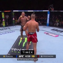 UFC303 : le magnifique KO d'Alex Pereira sur Jiri Prochazka