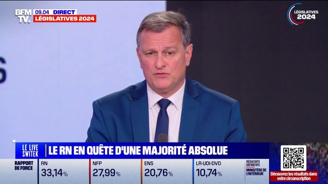 Louis Aliot (RN): Les électeurs font le tri et ne veulent plus d'un gouvernement Macron