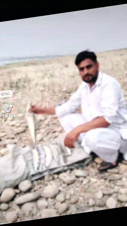 Finish point on mangla dam Azad Kashmir