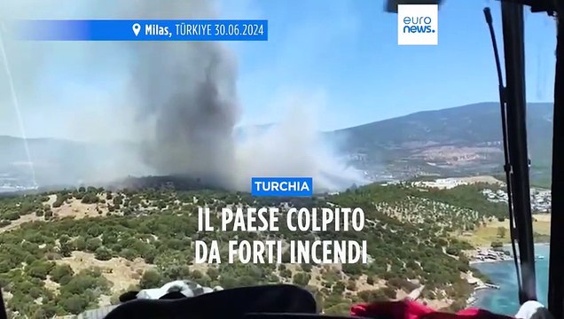 Turchia, la provincia di Muğla flagellata dagli incendi