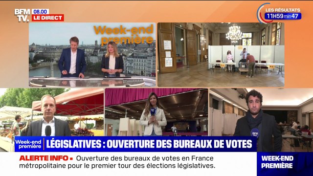 Élections législatives: les bureaux de votes ont ouvert