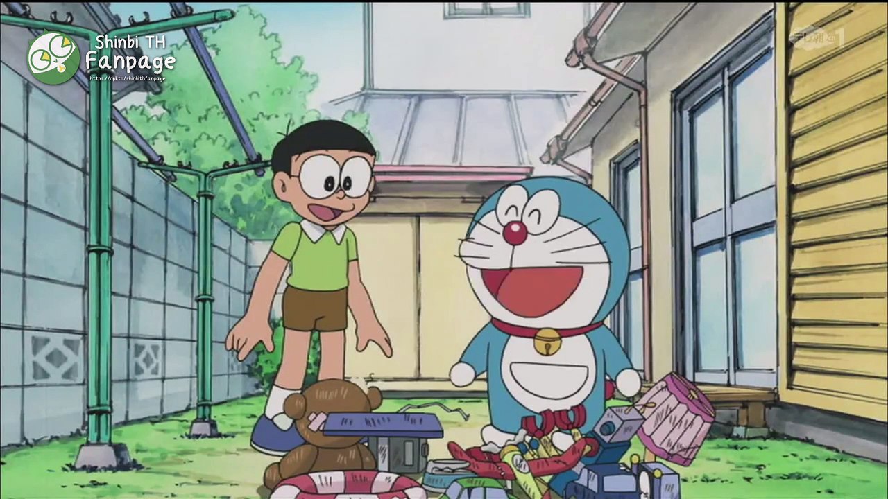 โดราเอมอน 2005 ตอนที่ 5A ผ้าคลุมกาลเวลา