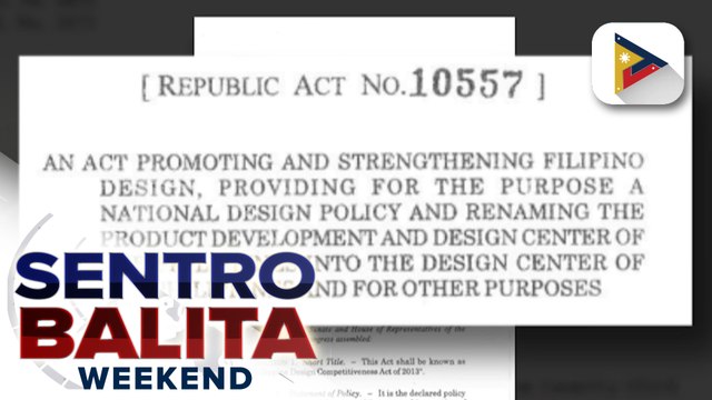 Pagpapalakas ng industriya ng pagdidisenyo ng produkto sa bansa, isinusulong ng DTI