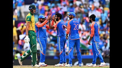 Indian bowlers took away the match won from South Africa, India became the world champion of T20 for the second time