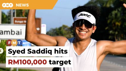 Syed Saddiq hits RM100,000 target in 48 hours