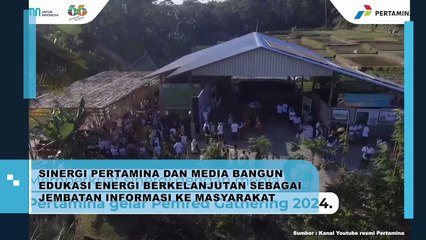 Sinergi Pertamina dan Media Bangun Edukasi Energi Berkelanjutan Sebagai Jembatan Informasi ke Masyarakat