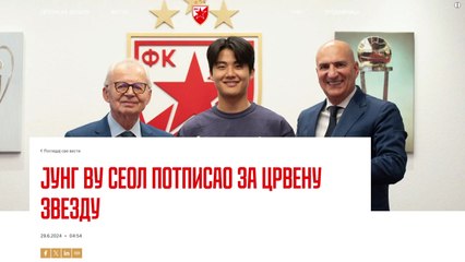 국가대표 측면수비수 설영우, 세르비아 즈베즈다와 계약 / YTN