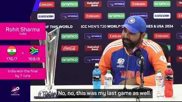 Sharma announces T20 retirement after World Cup triumph