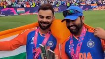 T20 World Cup में विजय के बाद विराट कोहली और रोहित शर्मा ने टी20 इंटरनेशनल से संन्यास लिया