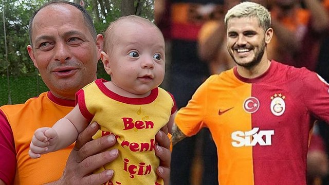 Galatasaray fanatiği baba, oğluna Icardi'nin adını verdi