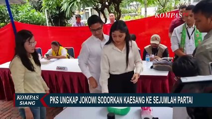 PKS Ungkap Jokowi Sodorkan Kaesang ke Sejumlah Partai Politik