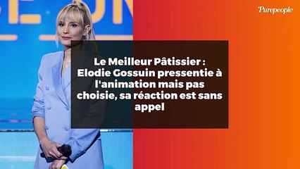 Le Meilleur Pâtissier : Elodie Gossuin pressentie à l'animation mais pas choisie, sa réaction est sans appel
