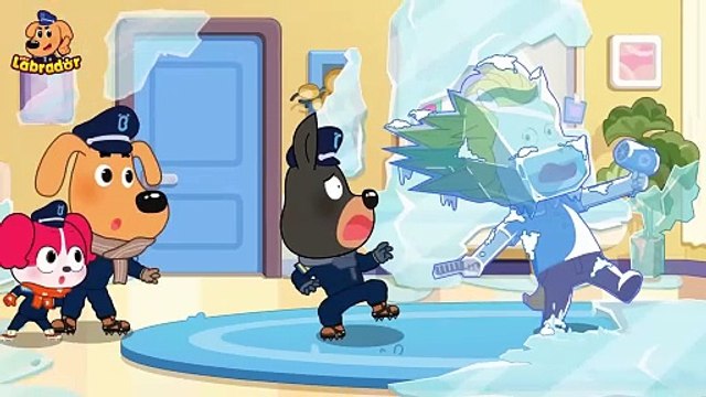 Freeze Magic - Safety Tips - Kids Cartoons - Sheriff Labrador New Episodes
