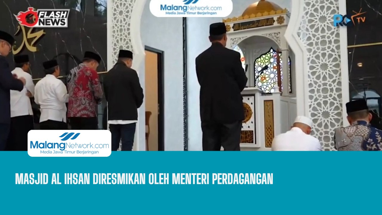 Masjid Al Ihsan Diresmikan oleh Menteri Perdagangan
