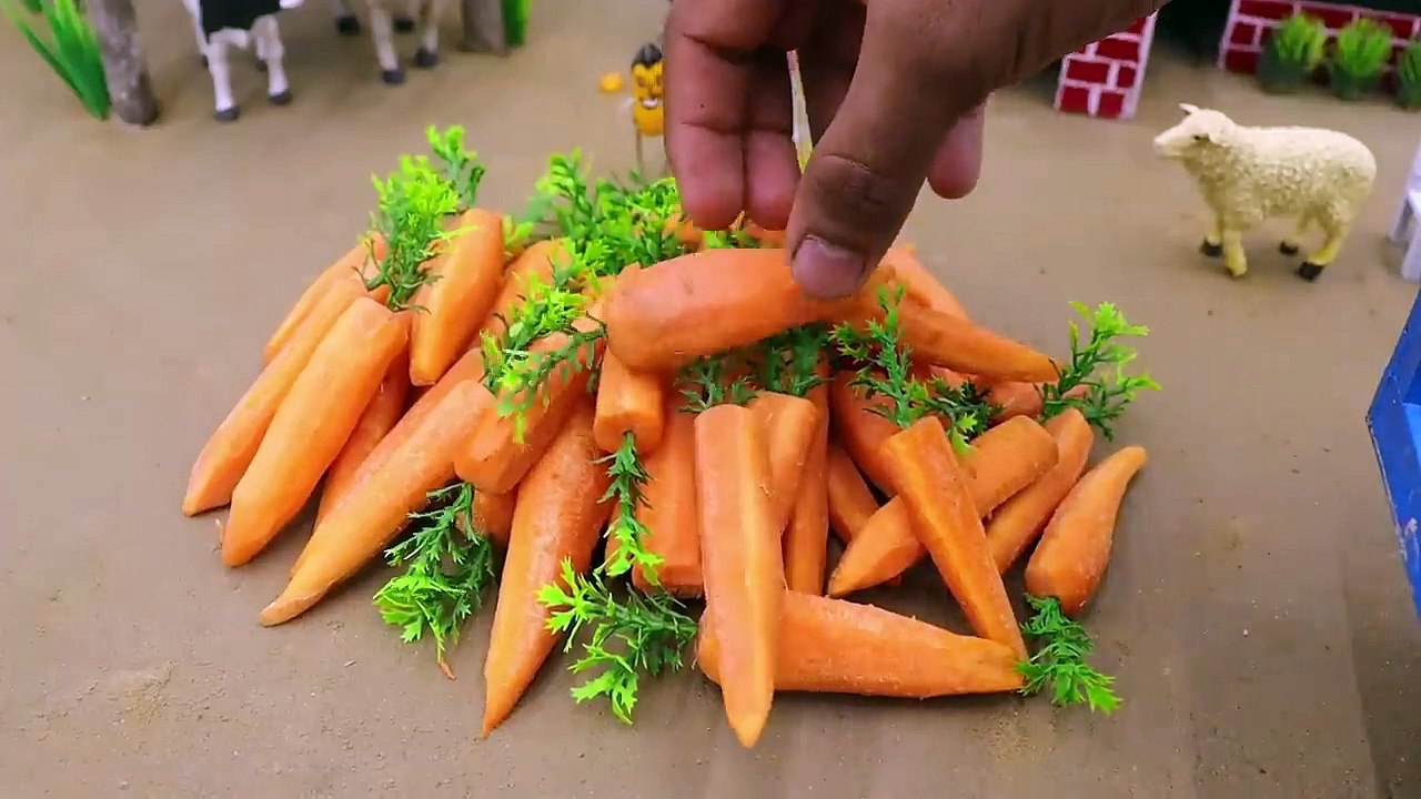 Diy tractor plough machine for carrot agriculture _ @Metro Channel(sanocreator)