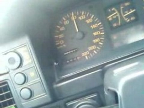 Mazda 323 GTS de 40 à 120km/h