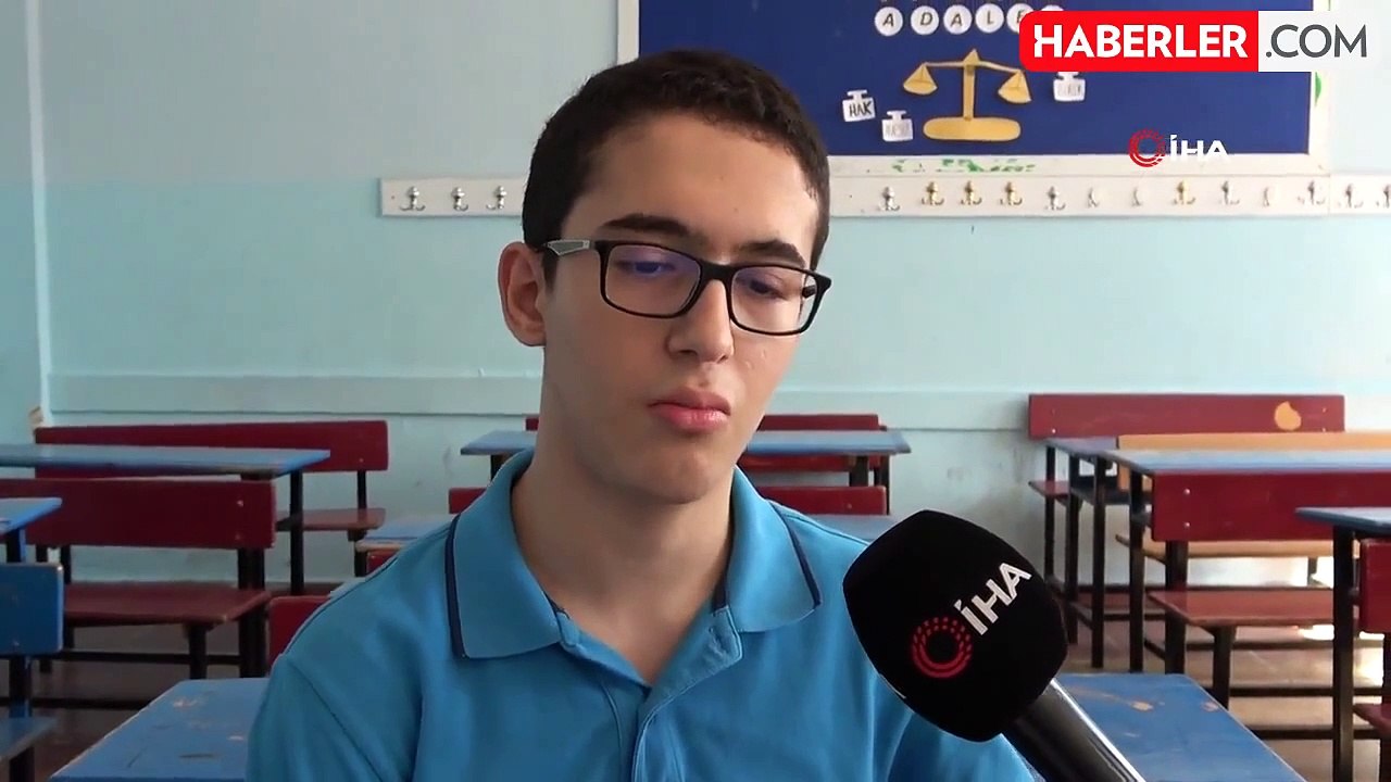 Siirtli öğrenci LGS sınavında 500 tam puan aldı