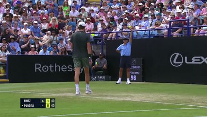Impérial, Fritz remporte Eastbourne sans sourciller : les temps forts de son sacre
