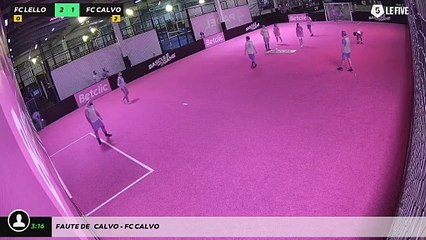 Faute de   CALVO - FC CALVO