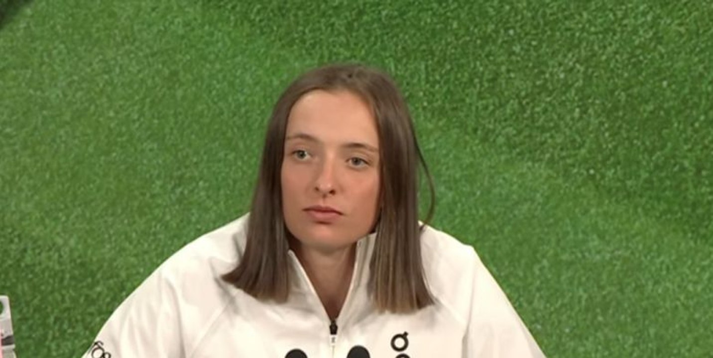 Tennis - Wimbledon 2024 - Iga Swiatek : "Wimbledon is a slightly different tournament"