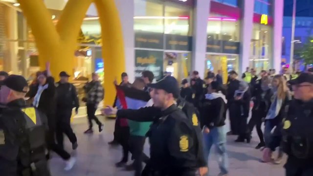 Greta Thunberg ført væk af politiet ved demonstration |2024| DR