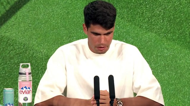 Tennis - Wimbledon 2024 - Carlos Alcaraz : I'm still watching videos of Roger, Andy, Rafa Nadal and Novak as well