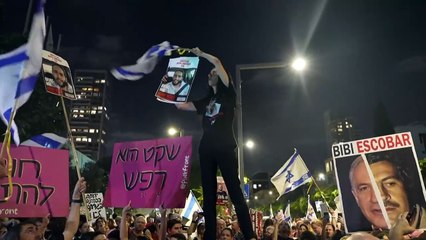 تظاهرات في تل أبيب تطالب بالإفراج عن الرهائن