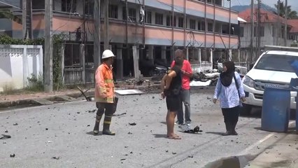 Una explosión en el sur de Tailandia deja al menos un muerto y 18 heridos.