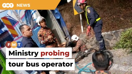 Ministry mulls suspending travel firm’s licence over fatal Genting bus crash