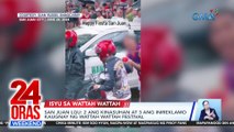 24 Oras Weekend Part 2 - Wattah Wattah complaints; Gadgets store nilimas; PAGCOR hinamong pangalanan ang ex-cabinet official sa ilegal na POGO; atbp.