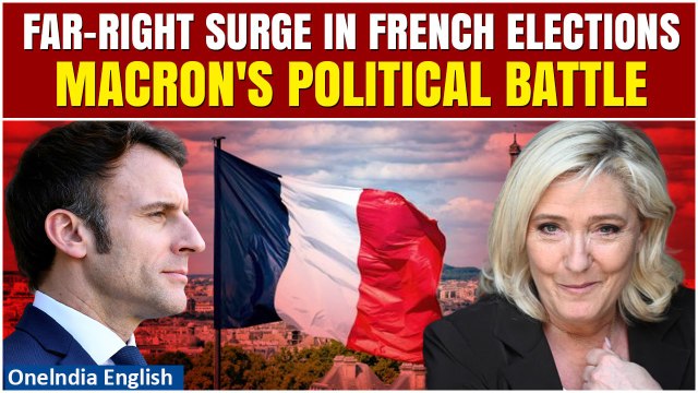 French Parliamentary Election 2024: Macron Faces Off Against Far-Right Le Pen in a Power Struggle