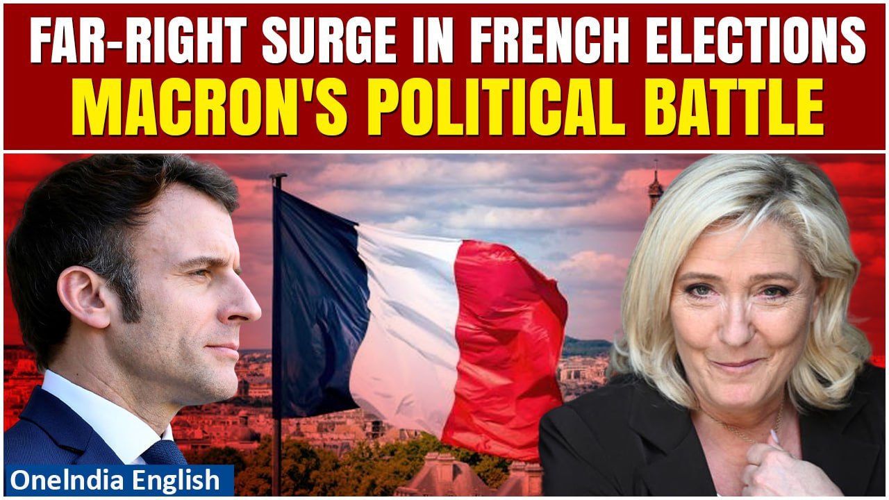 French Parliamentary Election 2024: Macron Faces Off Against Far-Right Le Pen in a Power Struggle