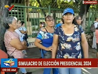Carabobo | Ciudadanos opinan que este simulacro sera una demostración de paz y armonía