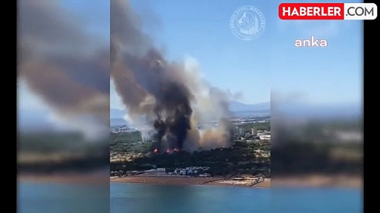 Orman Genel Müdürlüğü Antalya, İzmir ve Bursa'daki Yangınlara Müdahale Ediyor