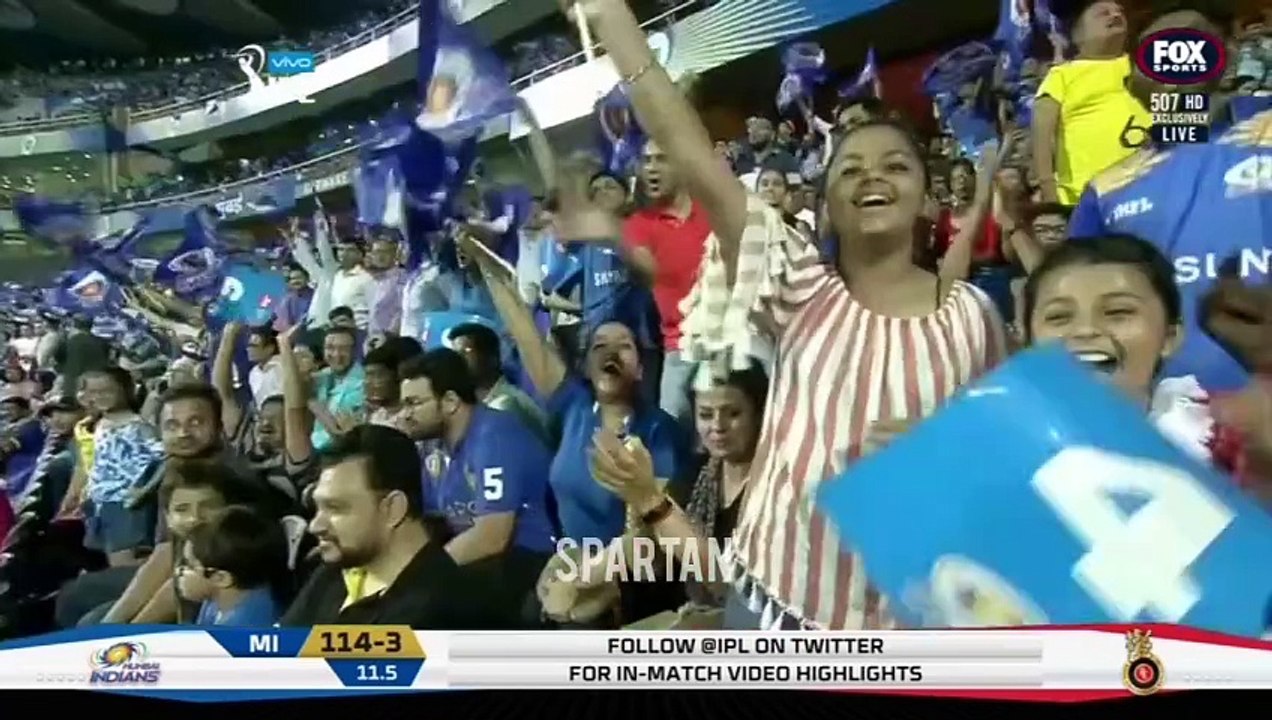 Rohit Sharma 94 vs RCB IPL 2018