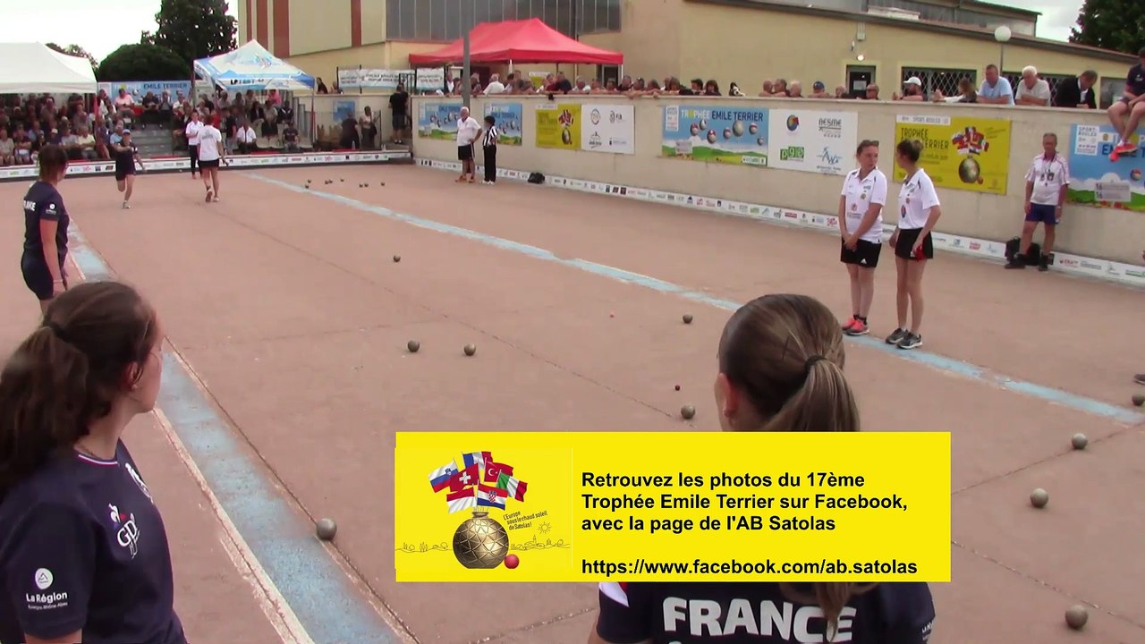 Finale féminine, 17ème Trophée Emile Terrier, Satolas et Bonce 2024