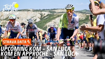 Upcoming Strava KOM - San Luca  - Tour de France 2024