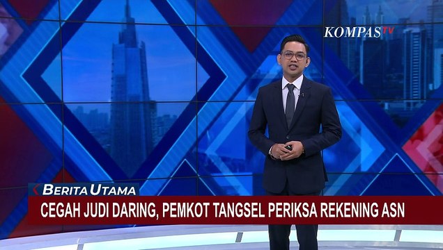 Pemkot Tangsel Periksa Riwayat Transaksi Rekening ASN, Bentuk Pencegahan Judi 'Online'