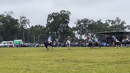 Men's masters action, national polocrosse | June 2024 | Queensland Country Life