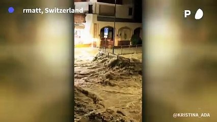 Switzerland and Italy hit by deadly floods and landslides