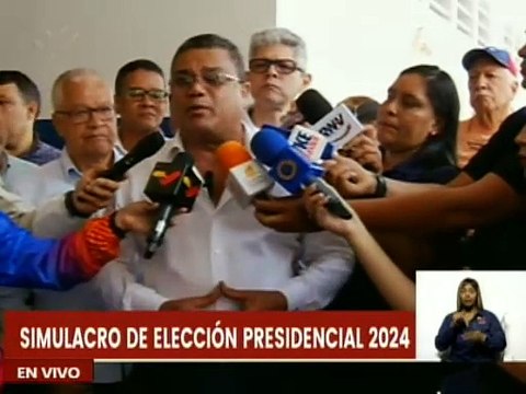 Candidato presidencial Benjamín Rausseo insta a la participación ciudadana en el simulacro electoral