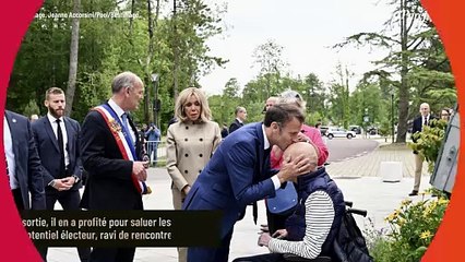 PHOTOS Brigitte Macron plus stylée que jamais au bras d'Emmanuel Macron, le couple garde le sourire avant le verdict