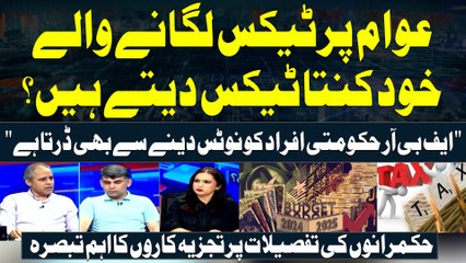 How much tax do the taxpayers pay themselves? - Economists' Reaction